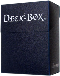 Коробочка Ultra-Pro стандартная на 80 карт черная