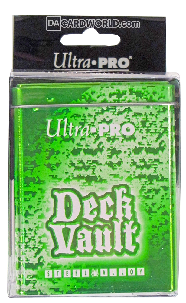 Коробочка металлическая  Ultra-Pro «Deck Vault - Зеленый»