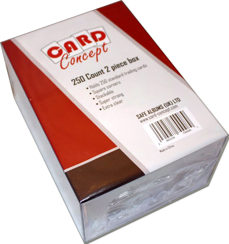 Коробочка Card Concept прозрачная на 250 карт