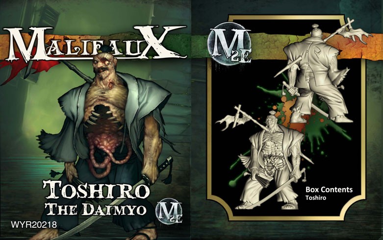 Malifaux. Toshiro the Daimyo