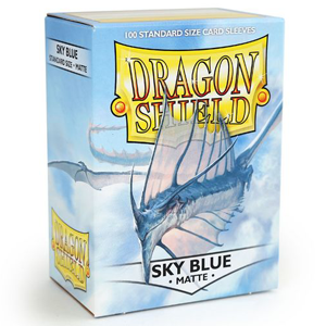 Протекторы Dragon Shield матовые Sky Blue