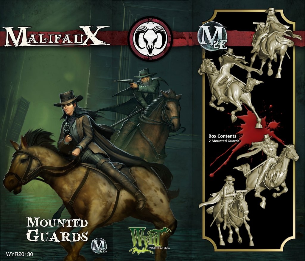 Malifaux. Mounted Guards				