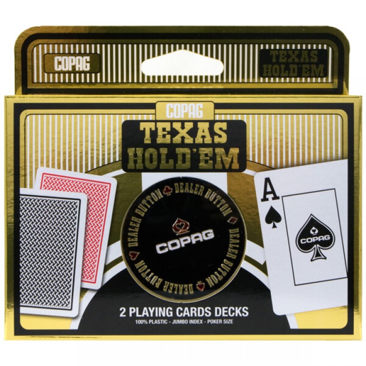  Copag Texas Hold'em 2  + ( ) - 100% 