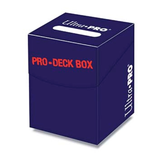 Коробочка Ultra-Pro на 100 карт синяя